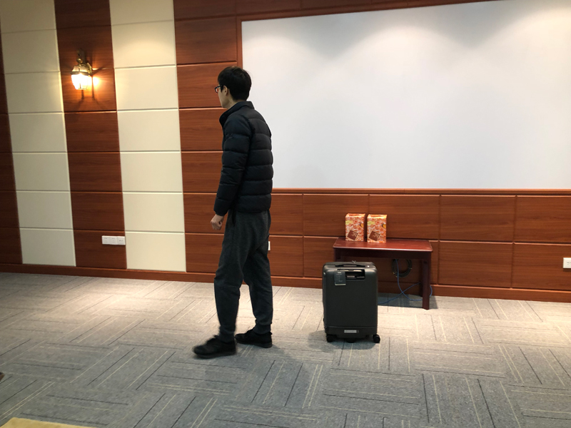 Airwheel rideable Luggage