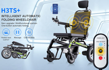 Airwheel Wheelchair Robot H3TS+ Developed for the Intelligent Health Care Market